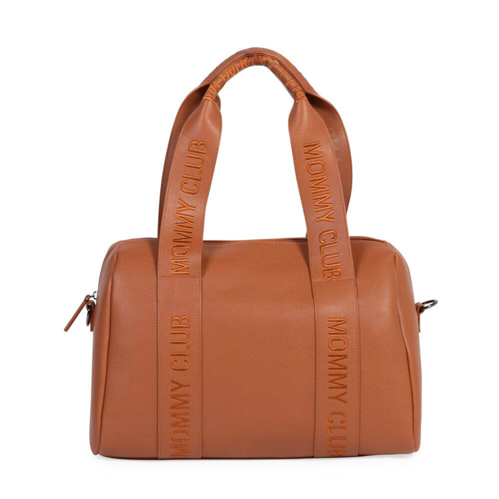 Childhome Torba do wózka Mommy Club Vegan Leather Brown