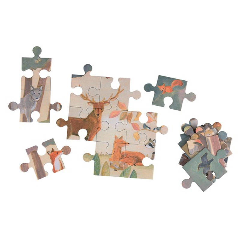 Egmont Toys - Duże puzzle Las