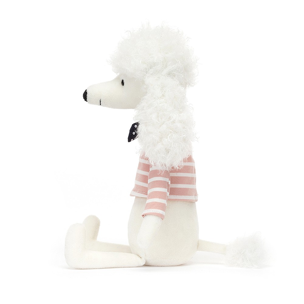 JellyCat - Beatnik Buddy Pudel w swetrze 22 x 7 cm