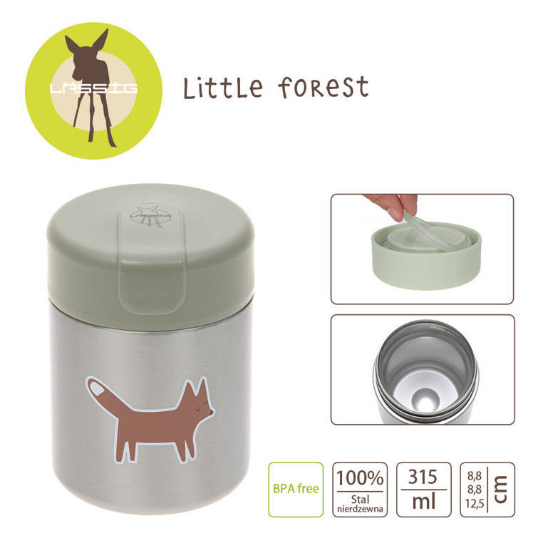 Lassig - Pojemnik termos obiadowy 315 ml - Little Forest Lisek