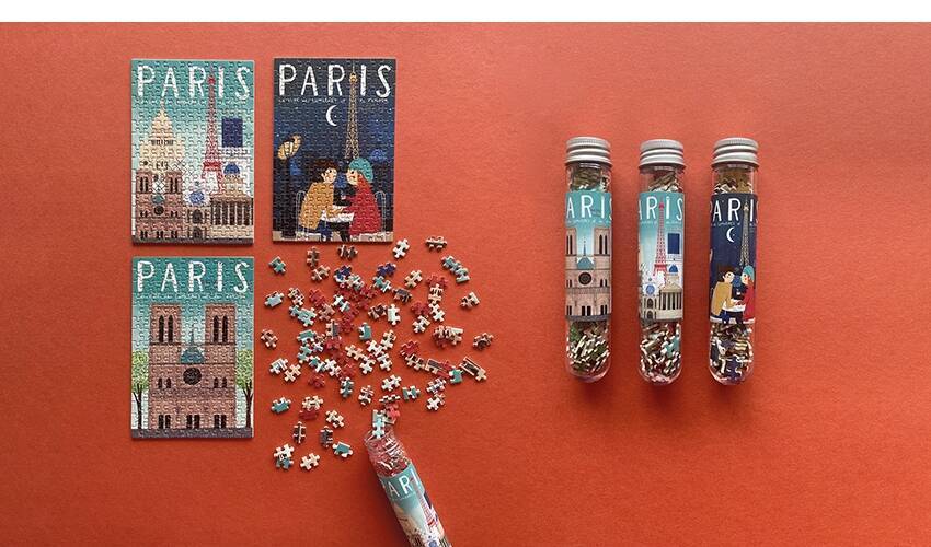 Puzzle mikro, menzurka, Paris Day | Londji®