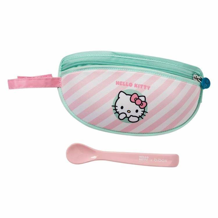 Śliniak dla niemowlaka w saszetce, Hello Kitty Candy Floss, b.box