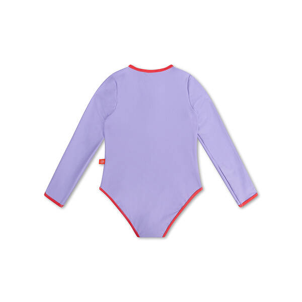 The Swim Essentials Strój kąpielowy jednoczęściowy Purple Red 122/128 2023SE1178