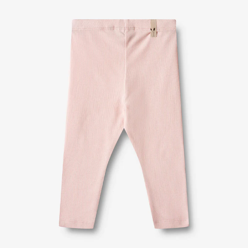 Wheat - Rib Leggings Maddy 62cm - Rose Ballet