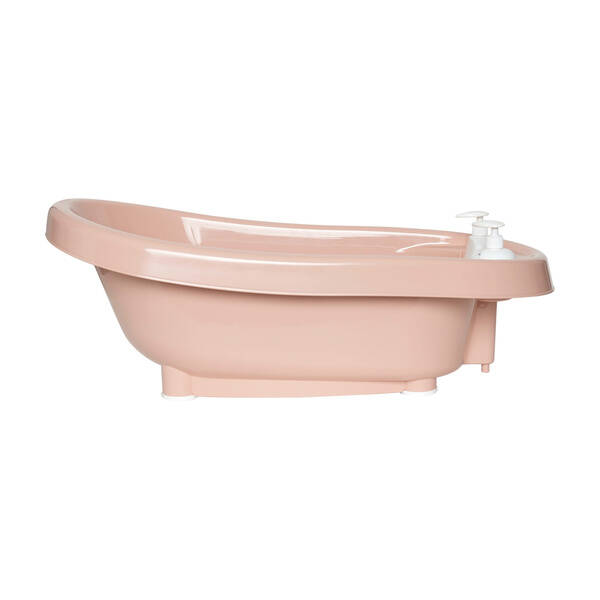 bébé-jou Zestaw Wanienka Thermo Pale Pink + Stojak do wanienki 103 cm Pale Pink