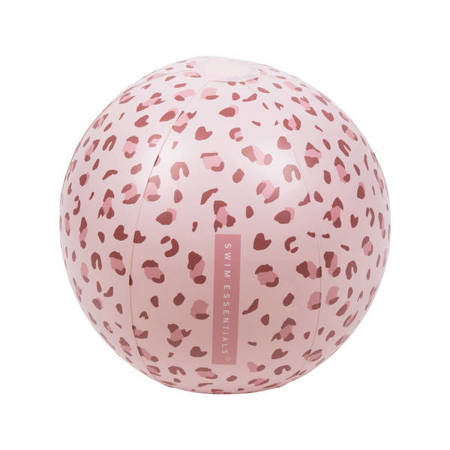  The Swim Essentials Duża piłka Old Pink Leopard 2022SE345