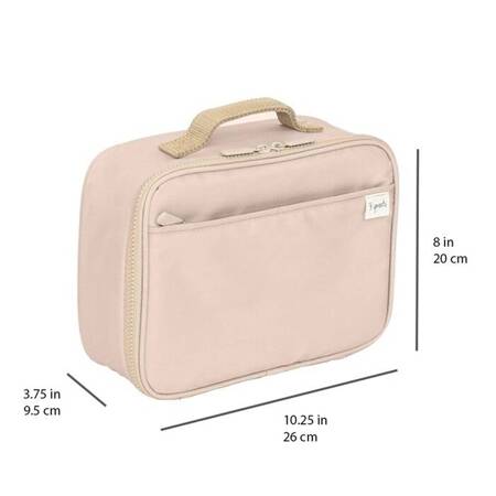 3 Sprouts Lunch Bag - Torba na lunch - Recycled Taupe