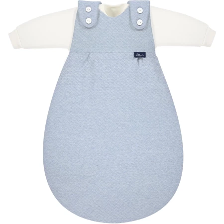 Alvi - Śpiworek niemowlęcy Baby-Mäxchen 3-elementowy Quilt aqua 3.0 TOG