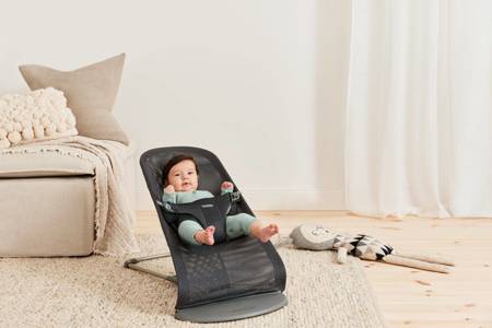 BABYBJORN - leżaczek BLISS MESH - Antracytowy