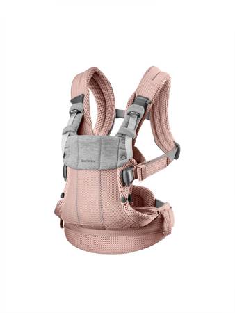 BABYBJORN - nosidełko Harmony 3D Mesh, Zgaszony Róż