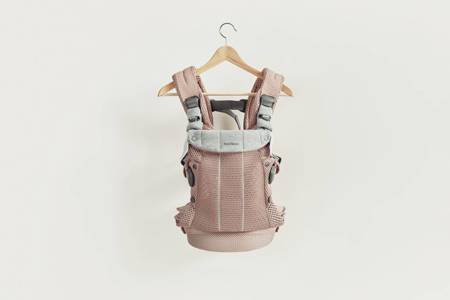 BABYBJORN - nosidełko Harmony 3D Mesh, Zgaszony Róż