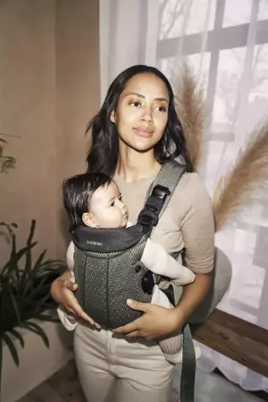 BABYBJORN - nosidełko Harmony 3D Mesh, Zielony