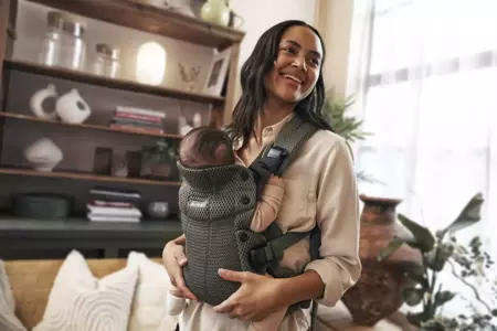 BABYBJORN - nosidełko Harmony 3D Mesh, Zielony