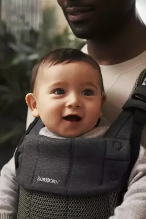 BABYBJORN - nosidełko Harmony 3D Mesh, Zielony