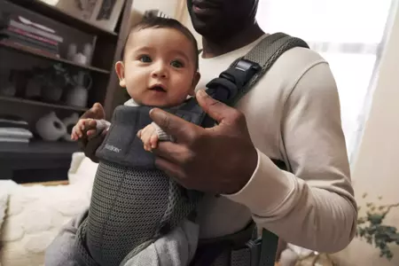 BABYBJORN - nosidełko Harmony 3D Mesh, Zielony