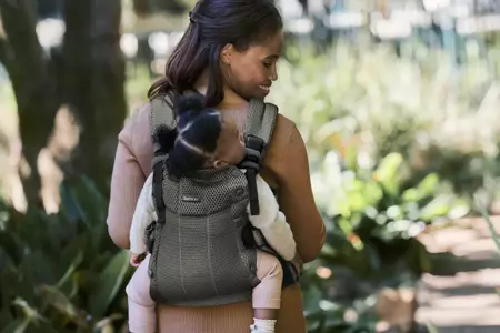 BABYBJORN - nosidełko Harmony 3D Mesh, Zielony