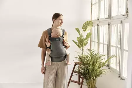 BABYBJORN - nosidełko Harmony 3D Mesh, Zielony