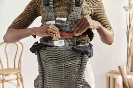 BABYBJORN - nosidełko Harmony 3D Mesh, Zielony