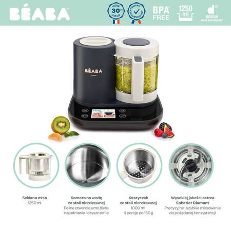 BEABA Babycook® Smart Charcoal Grey