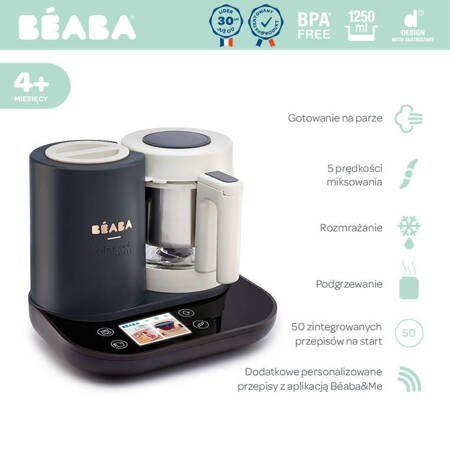 BEABA Babycook® Smart Charcoal Grey