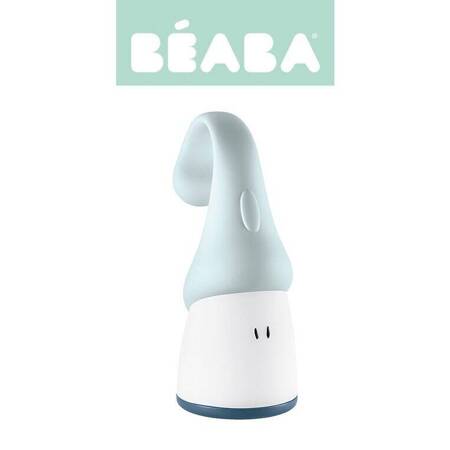 BEABA - Lampka nocna LED przenośna z latarką Pixie 90h świecenia - Blue