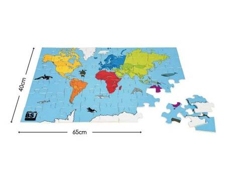 BS Toys, Puzzle Mapa Świata