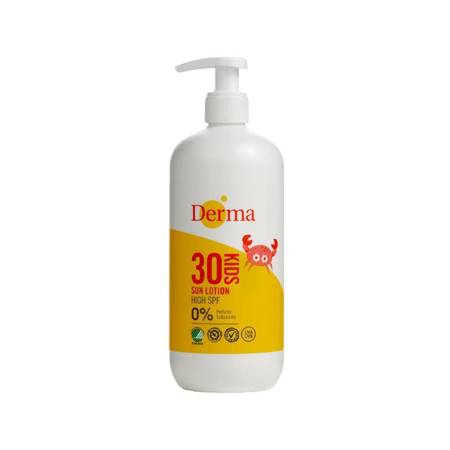 Balsam Słoneczny Dla Dzieci SPF 30, Hipoalergiczny, Certyfikowany, 500ml, Derma Sun