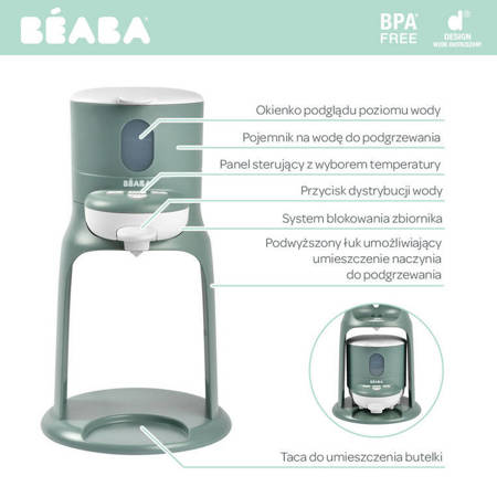 Beaba Bib'expresso® Ekspres do mleka 2w1 Eucalyptus