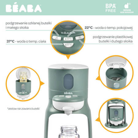 Beaba Bib'expresso® Ekspres do mleka 2w1 Eucalyptus