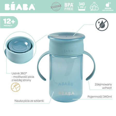 Beaba Kubek treningowy 360° blue