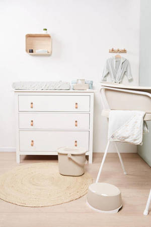 Bébé-Jou Zestaw Wanienka Thermo Taupe + Stojak do wanienki 103 cm Taupe