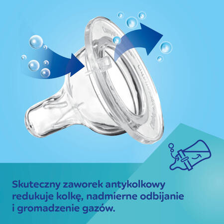 Butelka szeroka antykolkowa Canpol babies 120 ml PP EasyStart ROYAL BABY - Różowa