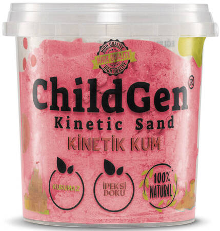 ChildGen - Piasek kinetyczny, 100% naturalny, 500g, kolor RÓŻOWY