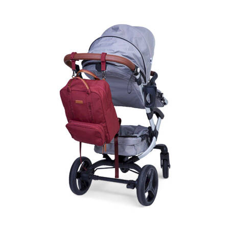 Childhome Plecak Family Club Signature Urban Burgundy