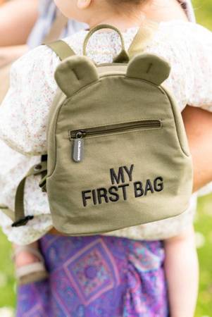 Childhome - Plecak dziecięcy My first bag - Kanwas Khaki