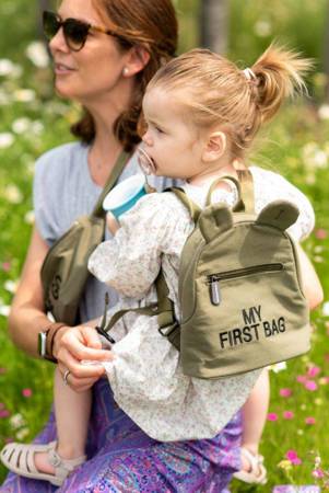 Childhome - Plecak dziecięcy My first bag - Kanwas Khaki