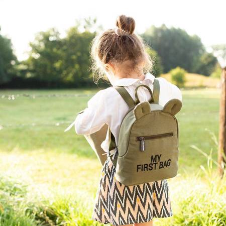 Childhome - Plecak dziecięcy My first bag - Kanwas Khaki