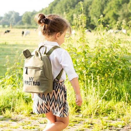 Childhome - Plecak dziecięcy My first bag - Kanwas Khaki