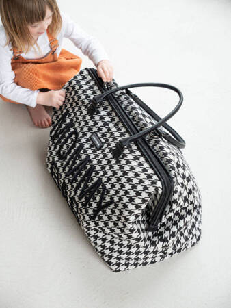 Childhome Torba Mommy Bag Pied de Poule