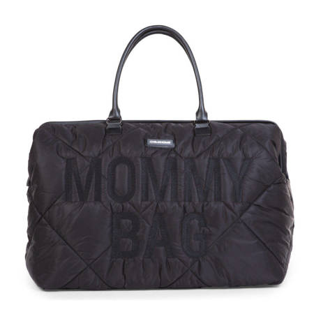 Childhome - Torba Mommy Bag - Pikowana Czarna