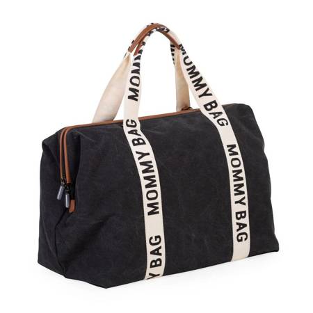 Childhome - Torba Mommy Bag Signature - Czarna