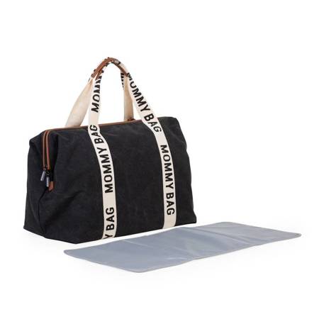 Childhome - Torba Mommy Bag Signature - Czarna