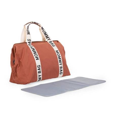 Childhome Torba Mommy Bag Signature Terracotta