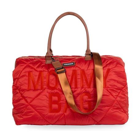Childhome - Torba Mommy bag Pikowana - Czerwona