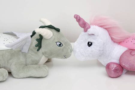 Cloud b® Twilight Buddies™ Pluszowy projektor dla dzieci - przyjaciel do snu - Smok