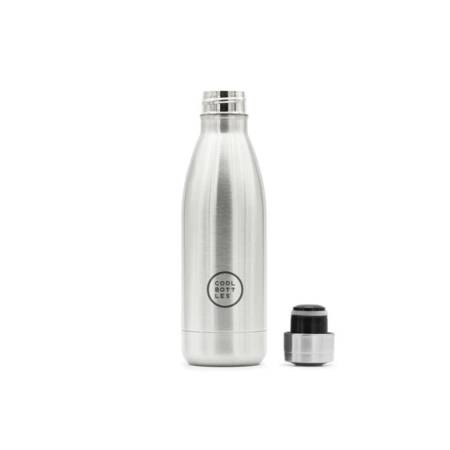 Cool Bottles Butelka termiczna 350 ml Triple cool Metallic Silver