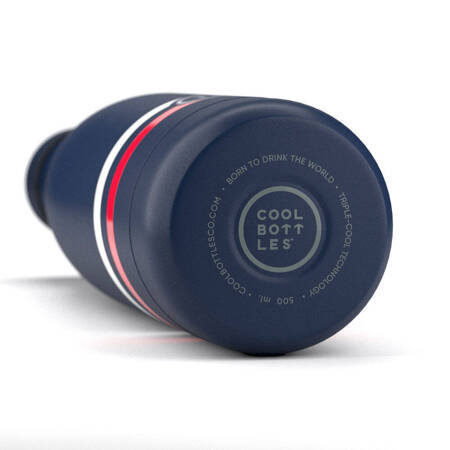 Cool Bottles Butelka termiczna 500 ml Triple cool Xclusive Navy Blue