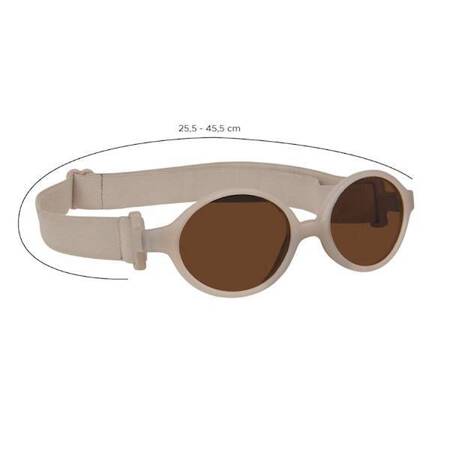 Dooky - Okulary przeciwsłoneczne Gili 2in1 Baby Junior 0-3l - Beige