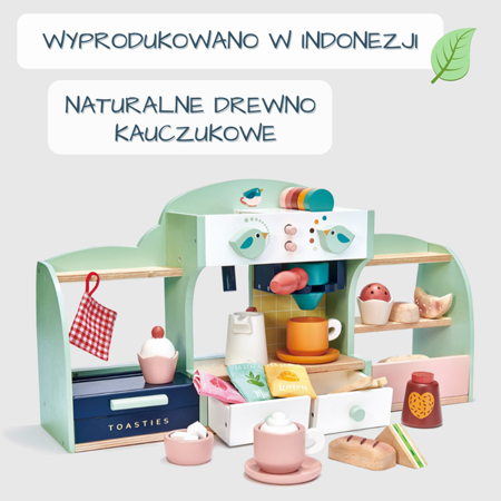 Drewniana kawiarenka, Bird's Nest, Tender Leaf Toys