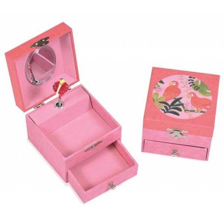 Egmont Toys - Pozytywka - szkatułka z baletnicą - Papugi